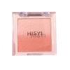 HISYI Vitality Gradient Blush - Paleta de rubor degradado de tres colores, iluminador natural, baja saturación y expansión de color para mujeres