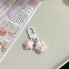 Lindo Pastel de Oso Llavero Suave y Lindo Colgante de Corazón de Chica Estrella Accesorios de Dibujos Animados para Mochila Regalo para Estudiante Novia