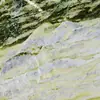Fábrica de Processamento de Lajes de Mármore Natural Verde Irlandês Cor Maçã Verde, Pedras de Soleira, Peitoris de Janela, Bancadas de Ilha, Mesas de Centro