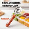¡Guau, este separador de claras de huevo de acero inoxidable 304 cuenta con un mango antibacteriano de iones de plata, lo que lo hace perfecto para hornear, preparar alimentos y colgar para escurrir.
