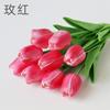 Direto da Fábrica PU Mini Tulipa Flores Artificiais Casamento Casa Flores Falsas Adereços de Fotografia Acessórios de Decoração Buquê de Mão