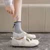 Zapatos Mary Jane de Suela Fina Talla Pequeña para Mujer 2026 Nuevos de Verano Bailarinas de Color Sólido Zapatos Casuales Versátiles para Mujer