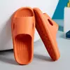 Pantuflas Transpirables que no se deforman, Suela Gruesa, Raya Vertical, Antideslizantes para Baño, Frescas para el Hogar, Estilo Pareja Hombres Mujeres Venta al por Mayor de Fábrica