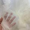 Glitter de Poliéster Malla Hexagonal Encaje de Malla Vestido de Novia Falda Tutú de Seda Brillante Ropa DIY Lolita Tela Dinastía Han