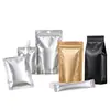Empaque sellado por tres lados impresión digital personalizada bolsa stand-up sellada por ocho lados bolsa de papel de aluminio de grado alimenticio bolsa autosellante impresión a color hecho a medida