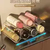 Prateleira de Armazenamento para Copos de Água, Prateleira para Xícaras de Chá no Aparador, Empilhável de Grande Capacidade para Balcão de Bar, Prateleira de Armazenamento à Prova de Poeira para Copos Térmicos