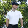 Pgm Ropa de Golf para Hombre Camiseta de Manga Corta Primavera y Verano Transpirable de Secado Rápido Unisex Tops Camisa Polo