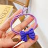 Accesorios para el Cabello Huidi 2022 Color de Moda Azul Vinca Anillo para el Cabello Goma Elástica Diadema Cuerda para el Cabello Roja de Internet para Mujer Tocado