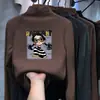 Camiseta térmica con forro de forro polar para niñas, colección otoño/invierno 2026, linda camiseta interior de manga larga con cuello redondo, camiseta cálida para niños mayores