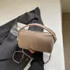 Yuantong Bolso Pequeño Bolso Almohada de Felpa Gamuzada Versátil para Mujer Bolso de Hombro Cruzado de Nicho de Gama Alta Bolso de Mano de Moda para el Trabajo