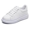 [Personalizado] Zapatos Blancos de Suela Gruesa para Mujer Primavera y Otoño 2025 Populares Estudiante Versátiles Deportivas de Suela Plana y Zapatos Casuales