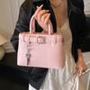 Diseño de Nicho Estilo Coreano Nuevo Bolso de Hombro de Cuero Suave para Mujer Primavera 2026, Bolso de Mano Versátil de Moda de Alta Calidad
