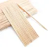 Palitos de Madera de Naranja para Remover Cutículas, 15 cm, Decoración de Uñas, 100 Piezas en una Bolsa, Palitos de Puntos de Doble Punta, En Stock Transfronterizo