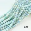 Ventas Directas de Fábrica Transfronterizo Color Macarrón Rueda de Color Cuentas Sueltas DIY Hecho a Mano Cuentas Planas Pulsera Collar Accesorios de Joyería con Cuentas
