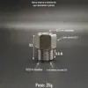 Núcleo de Aço Inoxidável 201 Conector Rosca Interna e Externa Direta 4 6 Pontos Extensão Tubo de Extensão para 1/2 3/4 1 polegada