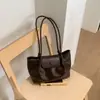Cross2026 Outono Nova Bolsa de Ombro Feminina Pequena de Alto Padrão Moda Nicho Bolsa para o Dia a Dia Bolsa Tote Versátil de Mão