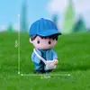 Paisaje en miniatura, figuras creativas de pareja, figuras de muñecos masculinos y femeninos, accesorios decorativos, adornos para coche y escritorio