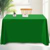 Mantel de Color Sólido Simple Mantel para Mesa de Conferencia de Hotel Oficina Mantel para Mesa de Descanso para el Té Postre Mantel Rectangular Liso Resistente al Agua Ligero
