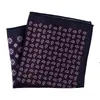 Fabricante Original Em Estoque Lenço de Seda Pequeno Quadrado para Pescoço 23cm Bolso de Terno Masculino Lenço de Seda Poliéster Homens de Negócios