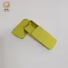 Perfume Sólido Caixa Pequena de Lata Sabonete para Sobrancelhas Caixa Pequena de Lata Push-Pull Bálsamo para Carro Caixa de Lata com Óleo Refrescante Insígnia de Lembrança Lata com Tampa de Deslizar
