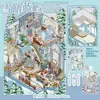 Versión 2.0 de la pegatina de paisaje de alta dificultad "Tie Ke Duo Ke", escena miniatura grande con posicionamiento, juguete adhesivo DIY para aliviar el estrés