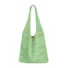Bolso Tote Casual Tejido Calado Estilo Nuevo Chic Transfronterizo Bolso de Mano de Viaje de Verano Tejido