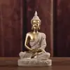 Artesanato Pedra Arenito Sudeste Asiático Buda Sentado Resina Ornamentos Escultura Decoração de Casa Ornamentos Artesanato Presentes Atacado Zen