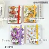 Cuaderno A7 Floral Dorado con Correas, Cuaderno de Líneas Horizontales, Cuaderno de Oficina para Estudiantes de Alto Valor, Diario, Comercio Exterior Transfronterizo