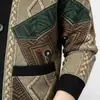 Cárdigan de punto de alta gama para hombre primavera y otoño 2026, top de moda casual estilo europeo, prenda de abrigo para hombre