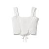 Ropa de Mujer al por Mayor para Exportación Transfronteriza 2025 Verano Estilo Europeo y Americano Tops Camisola de Tirantes Cruzados para Mujer H525032