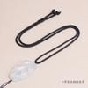 Cordón de Lanyard para Collar Simple Ajustable Tejido Hebilla de Seguridad Colgante de Jade Ágata Jadeíta Colgante de Jade Bodhi para Hombres y Mujeres Lanyard Venta al por Mayor