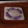 Nuevo Pulsera de Amatista Natural con Cuentas Uva Helada Nuevo Estilo Chino Diseño Original de Nicho Pulsera de Mano Exquisita y Fresca