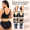 Pantalones Moldeadores de Cuerpo de Nuevo Tamaño Transfronterizos Cintura Alta Control de Abdomen Levanta Glúteos Pantalones con Cremallera en la Entrepierna Pantalones Moldeadores de Cintura Levantador de Glúteos
