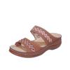 Nuevas Sandalias y Pantuflas de una palabra de AliExpress Amazon para Mujer 2023 Primavera Nuevas Pantuflas de Plataforma