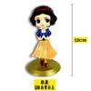 Decoração de bolo de menina balé, decoração de aniversário de branca de neve, nuvens, decoração de bolo de girassol, plug-in