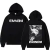 Moletom com Capuz Gráfico Rapper Eminem Tamanho Europeu Transfronteiriço Masculino Feminino Casual Au