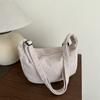 Bolso Cruzado de Pana Informal Literario Estudiante Simple Estilo Japonés Estilo Harajuku Gran Capacidad Simple de Moda para Mujer