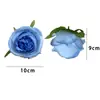 Ins Flor Rosa de Austin Flor de Simulação Decoração de Cena de Casamento Material DIY Flor Artificial Decoração de Paisagismo Ornamento