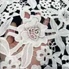 ¡ventas directas de fábrica! Flor Grande Bordado por Computadora Soluble en Agua Encaje de Seda de Leche Accesorios para Ropa Tela Caminos de Mesa