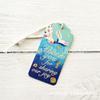 Nueva tarjeta de invitación para fiesta de cumpleaños y boda con etiqueta blanca impresa con diseño de cola de sirena en acuarela