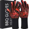 Nuevos Guantes de Silicona Resistentes a Altas Temperaturas 800 Grados Ignífugos Antillamas para Barbacoa, Horno de Microondas de Amazon