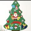 Árvore de Natal de Feltro DIY Brinquedos Infantis Adereços para Vitrines de Shopping Centers ao Ar Livre Embalagem de Presente de Natal Decorações de Natal