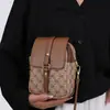 Bolso cruzado para mujer, Bolso para teléfono móvil de gran capacidad, Bolso de hombro de moda de alta gama con estampado, Bolso para mujer con múltiples compartimentos para el trabajo y los desplazamientos