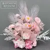 Arreglos Florales de Seda Grandes de Nuevo Estilo para Bodas, Arreglos Florales Decorativos Terminados, Muros Florales para Hoteles, Decoraciones Florales para Pasillos, Arte Floral para Bodas