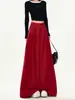 Pantalones Casuales Largos de Diseño Único, Holgados, Adelgazantes, de Pierna Ancha, Longitud Extendida, Venta al por Mayor, Estilo Coreano, Ambiente Relajado, para Mujer