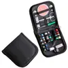 Bolsa de Almacenamiento Portátil para Costura, Kit de Herramientas para Manualidades y Tejido de Uso Doméstico, Caja de Costura de Viaje, Kit de Costura