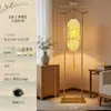 Nova Luminária de Chão Estilo Zen Chinês Estilo Chinês Clássico Sala de Estar Quarto Estudo Sala de Chá Mesa de Cabeceira Mesa de Centro de Ferro Forjado Luminária de Mesa