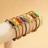 Pulsera Auspiciosa de las Ocho Deidades 2026 Año del Caballo Ocho Deidades del Zodiaco Piedra de Proyección Pulsera Roja Doce Animales del Zodiaco Cultura Creativa