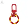 Hebilla de Resorte de Color Caramelo de Aleación Hebilla de Puerta Colgante para Equipaje Llavero Círculo de Resorte Colorido Material para Joyería DIY