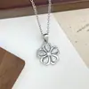 Collar de Flores de Colores Transfronterizo, Accesorios de Collar Frescos y Sencillos para Mujer, Lujo Ligero, Sensación de Alta Gama, Estilo Minimalista, Accesorios de Cadena para Clavícula